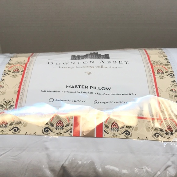 Downton Abbey luxury bedding collection master pillow king size